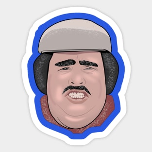 Frozen Del Griffith Sticker